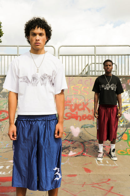 Navy "Blacktop" Shorts