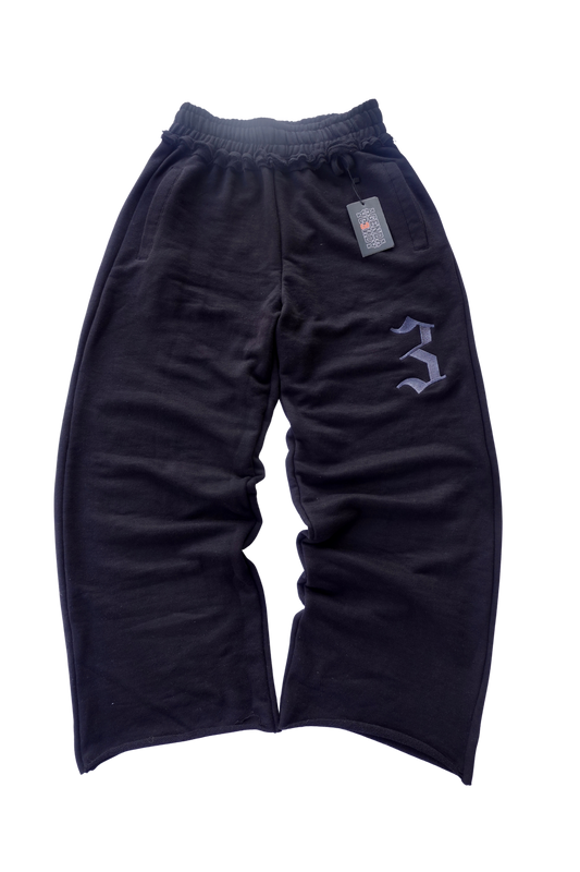 Jet Black "Lounge" Sweats